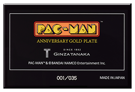 Gold pac-man back